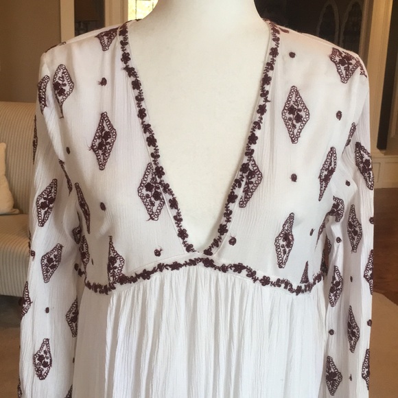 Free People swing dress with diamond embroidery - Picture 7 of 8